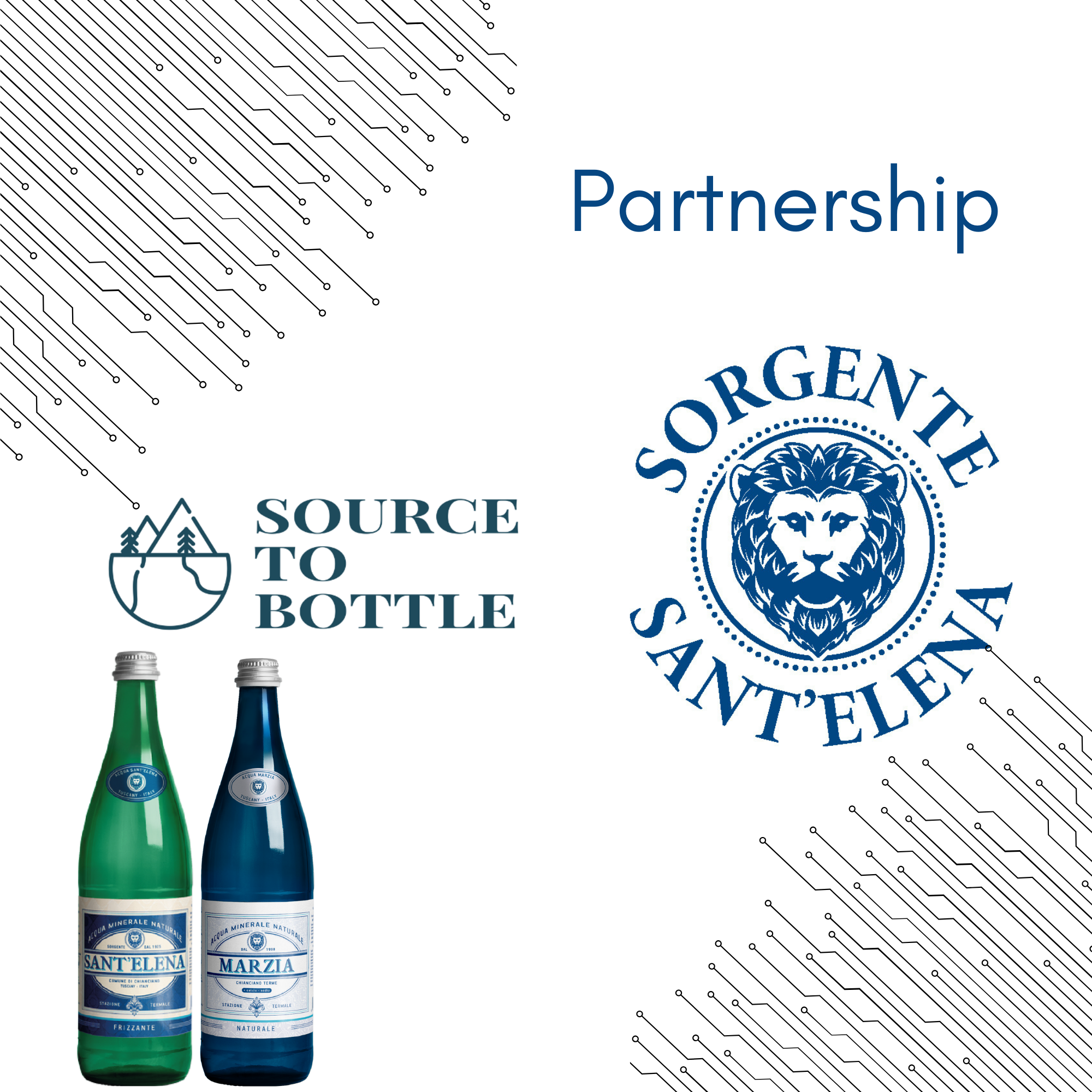 Sorgente Sant’Elena Enters the U.S. Market with Source to Bottle Partnership