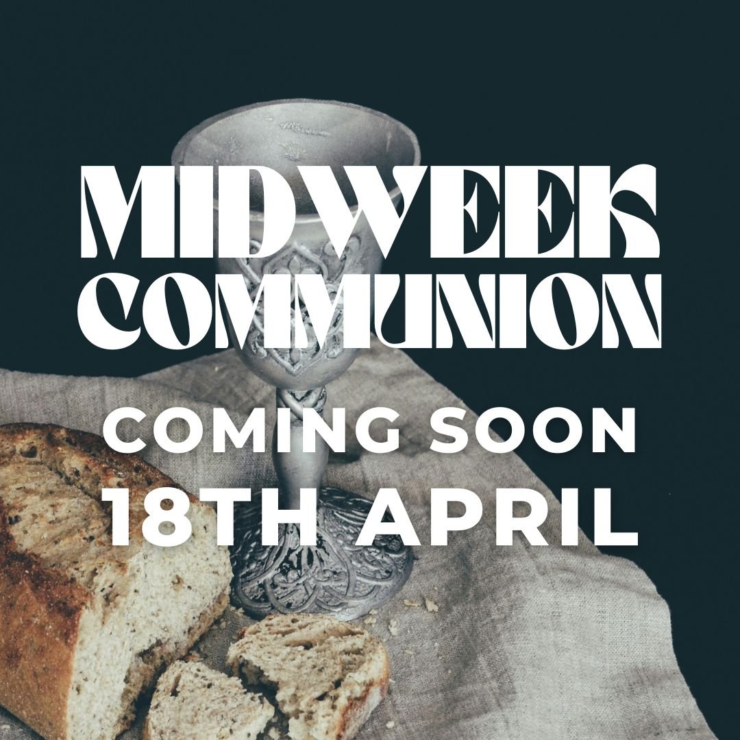 C O M I N G  S O O N ! 

Come and join us at our Midweek Communion service, every Thursday morning at 9.30am at St. Ed's Church, Shelton Lock. 

Starts on the 18th April. 

This will be a quiet traditional Holy Communion service (with bread and wine)