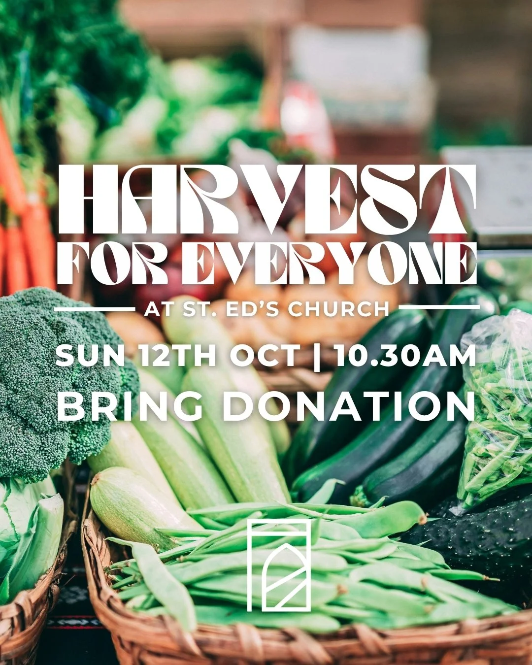Harvest for Everyone &ndash; This Sunday (12th Oct) at St Ed&rsquo;s

Join us for our all-age Harvest for Everyone service at St Ed&rsquo;s! Harvest is a time when churches across the country celebrate God&rsquo;s goodness and give thanks for all we 