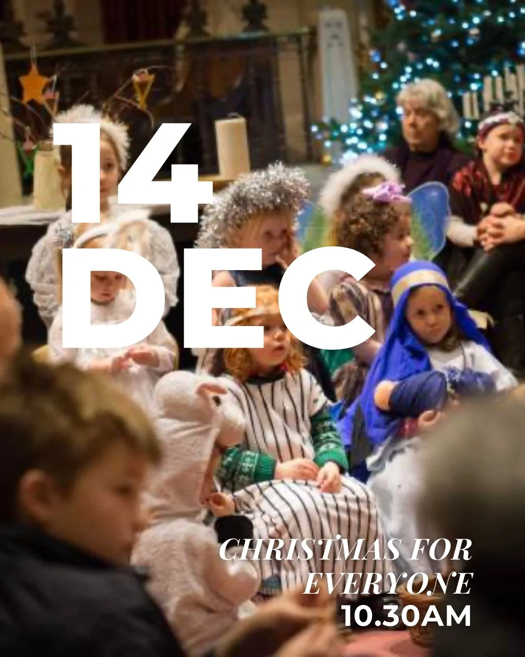 WE ARE EXCITED! Christmas For Everyone &ndash; This Sunday!

Doors open at 10am &middot; Service begins at 10.30am
Join us for a joyful all-age participatory service to celebrate the festive season. Everyone is welcome to take part, sing along, and b