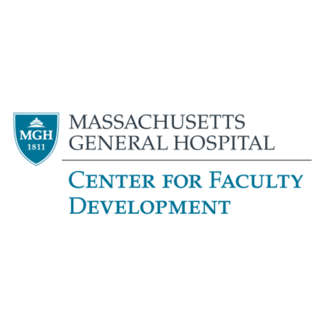 Logo for the Massachusetts General Hospital Center for Faculty Development