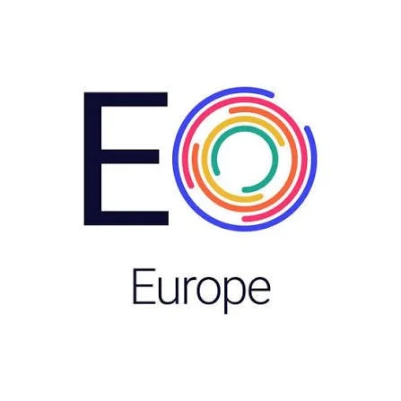 EO logo, speaking client of Beth Sherman