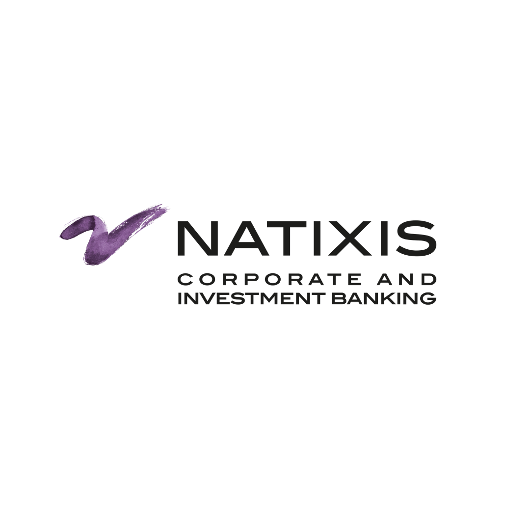 Logo for Natixis corporate and investment banking, speaking client of Beth Sherman