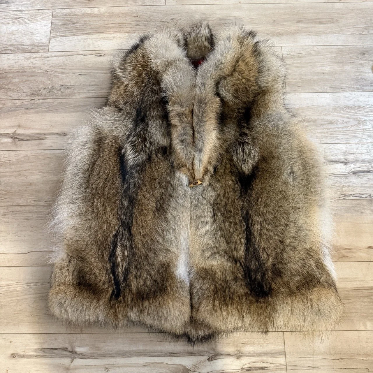 coyote fur vest 
