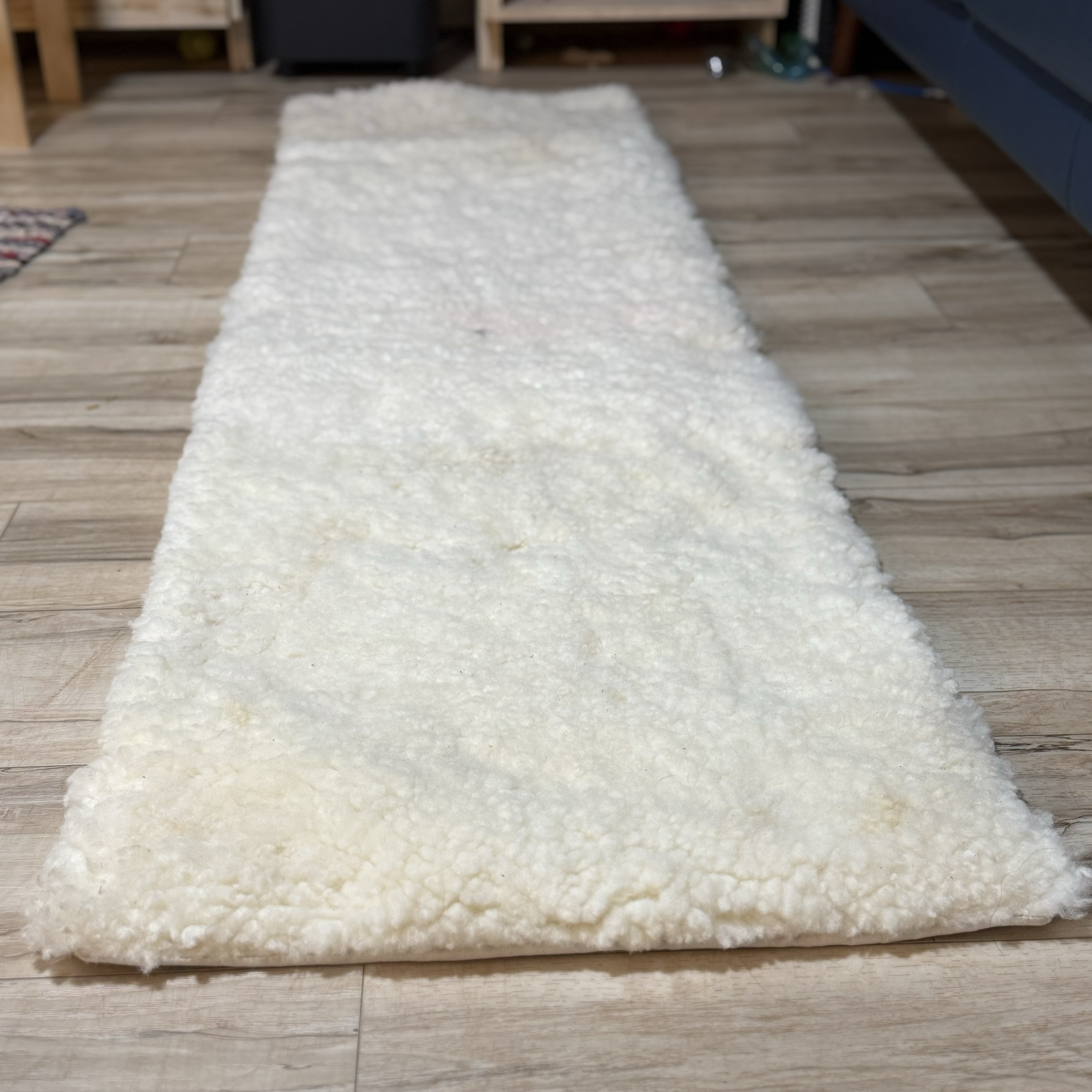 sheepskin camping pad