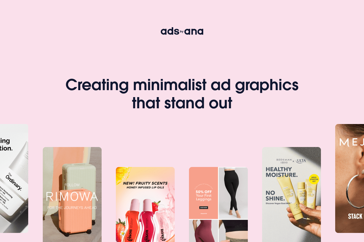 Creating Minimalist Ad Graphics that Stand Out