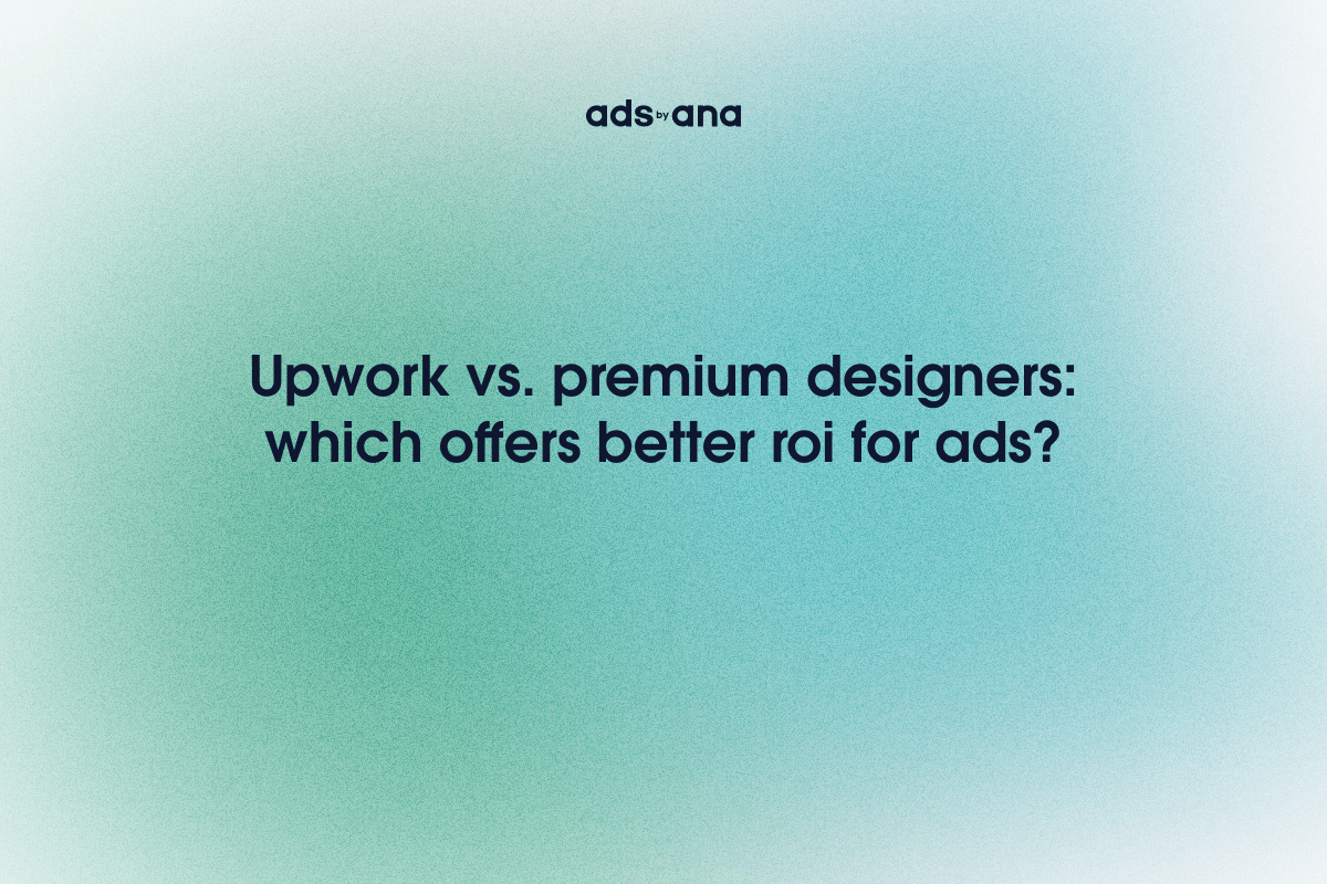 Upwork Graphic Designer vs Premium Graphic Designer: Which One Delivers Better ROI for Your Ad Campaigns?