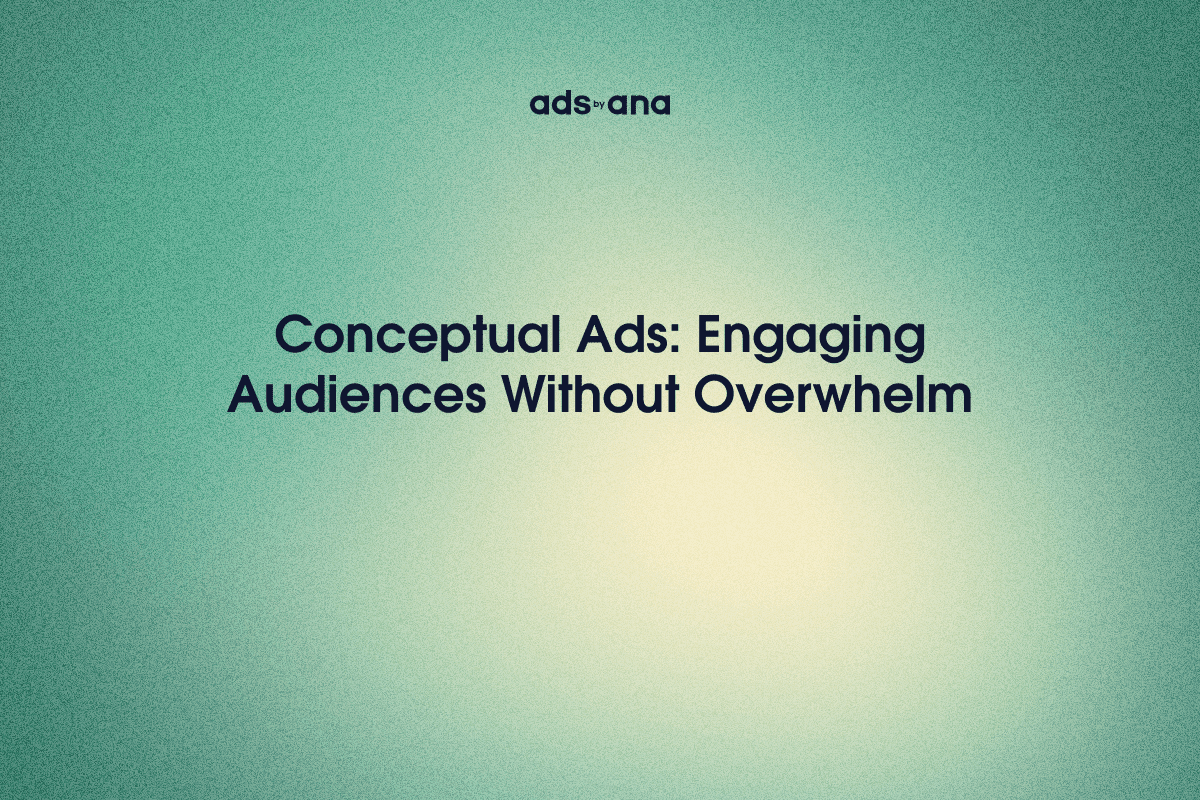 The Cognitive Load of Conceptual Ads: Balancing Complexity and Comprehensibility