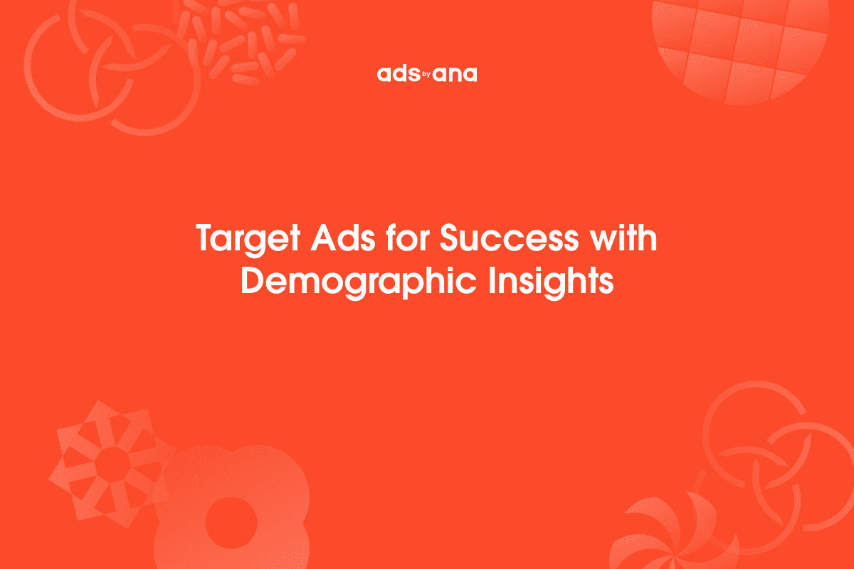 Demographic Targeting in Display Advertising: Tailoring Ads for Success