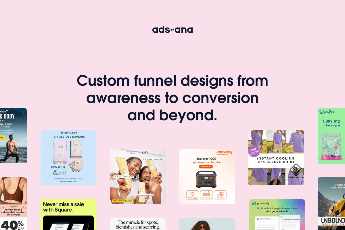Designing for Specific Marketing Funnels: How Ads by Ana Customizes for Every Stage of the Buyer’s Journey