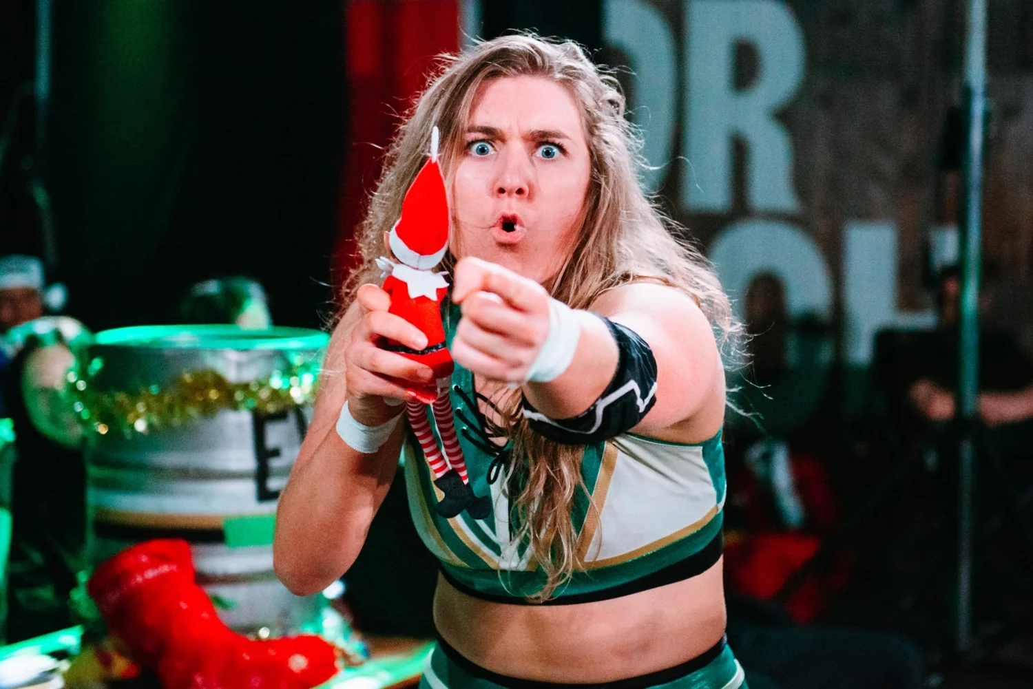 Let’s Slam Santa — EVE: Riot Grrrls of Wrestling