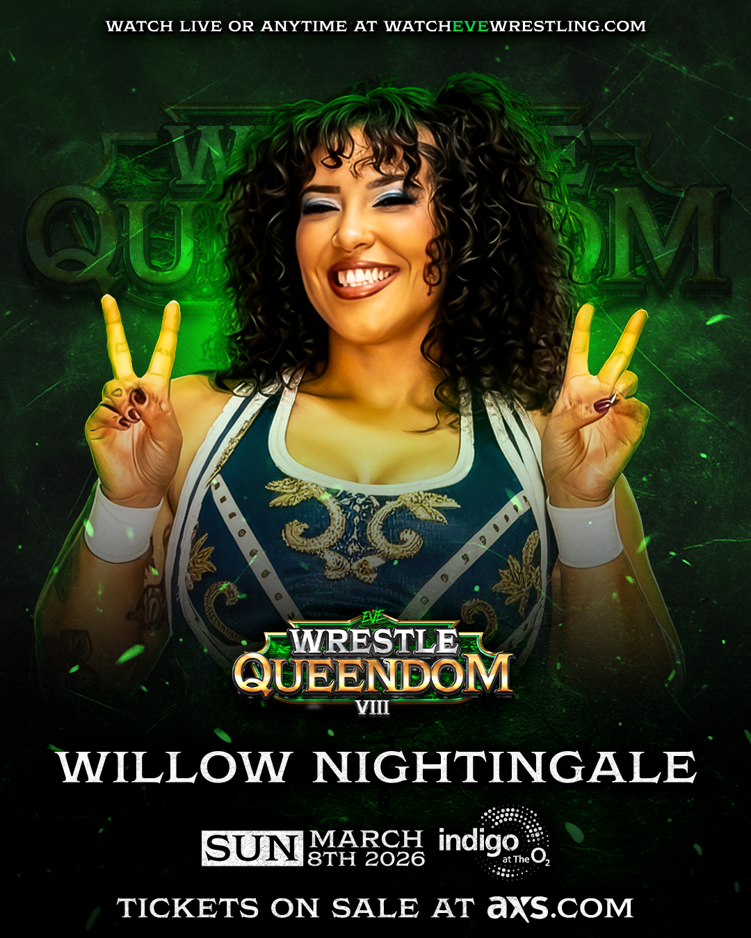 Willow Nightingale Wrestle Queendom 8 Meet & Greet