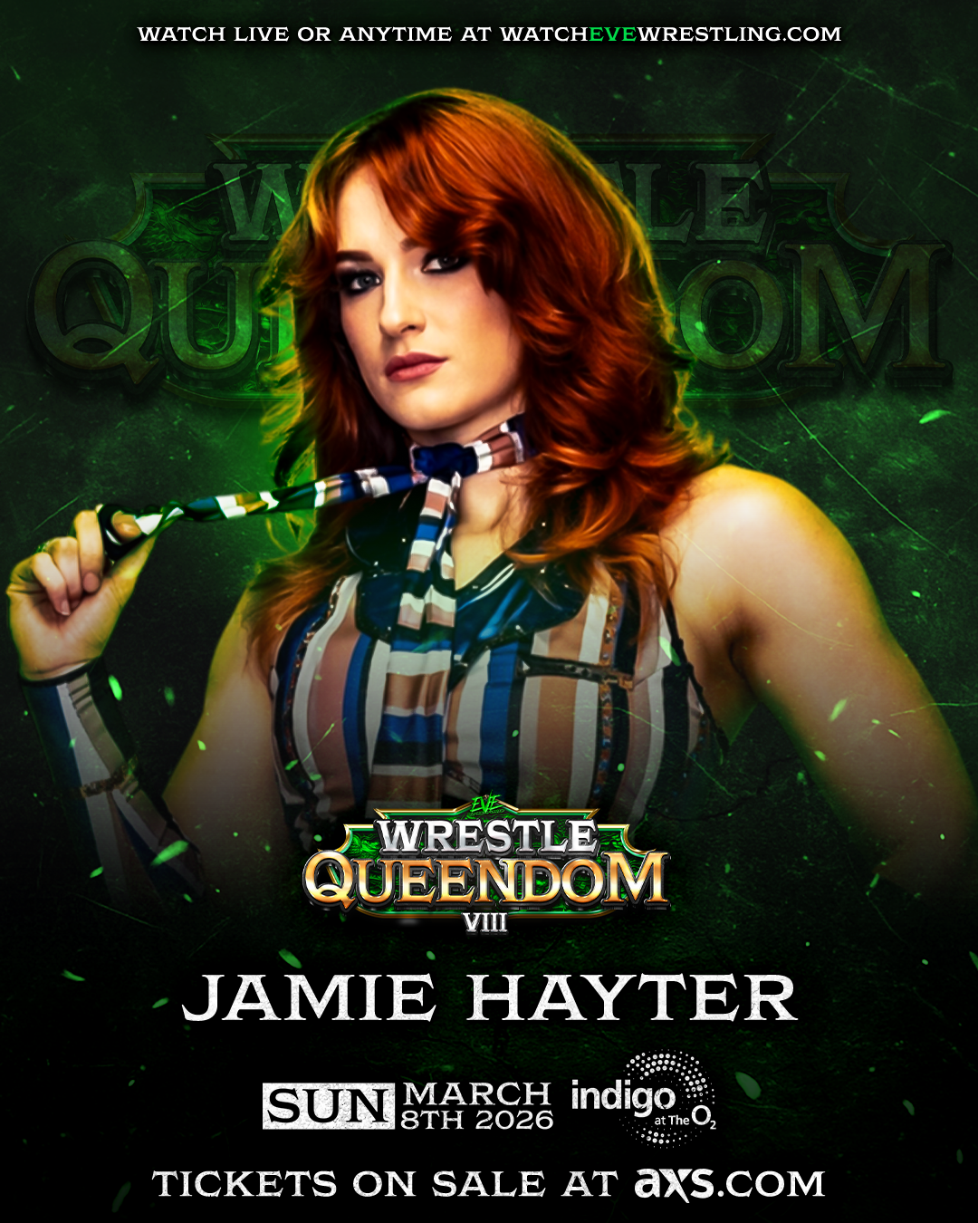 Jamie Hayter Wrestle Queendom 8 Meet & Greet