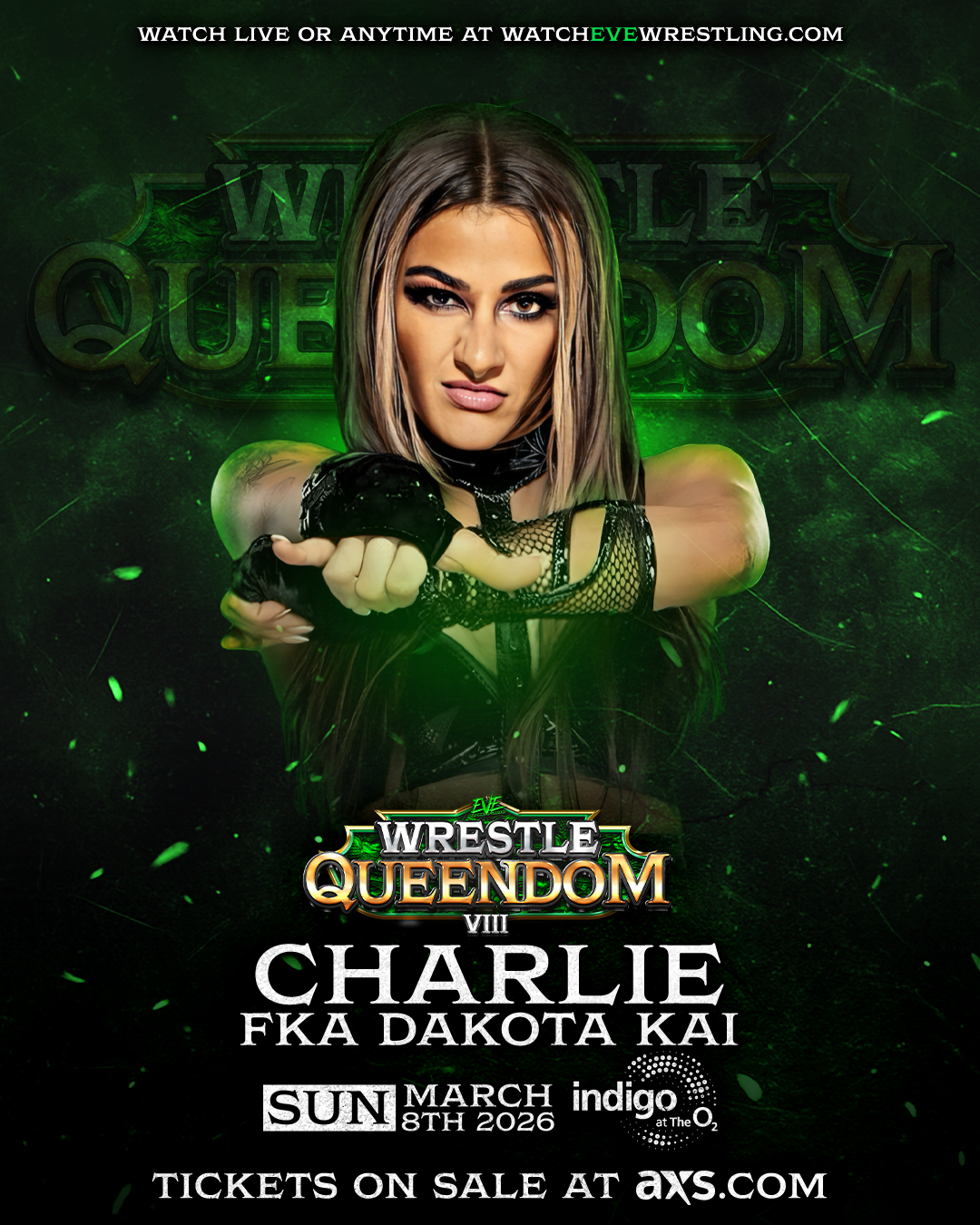 Charlie (FKA Dakota Kai) Wrestle Queendom 8 Meet & Greet