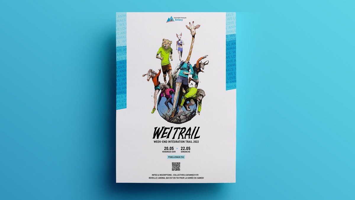 Dessin WEI TRAIL réalisé par Geoffrey Bire