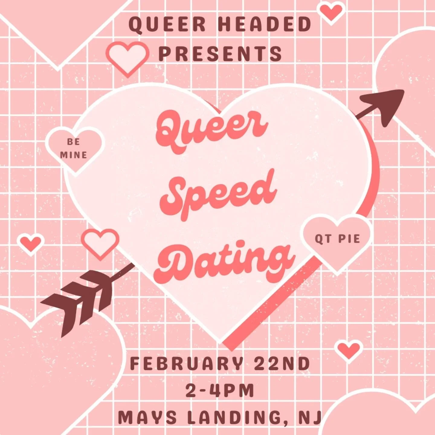 On February 22nd join Queer Headed for our third annual Queer Speed Dating event!! Find a spark, a slowburn, or a new best friend!

***RSVP at the link in the bio for the exact address***

This event is 18+ and open to all relationship styles- polyam