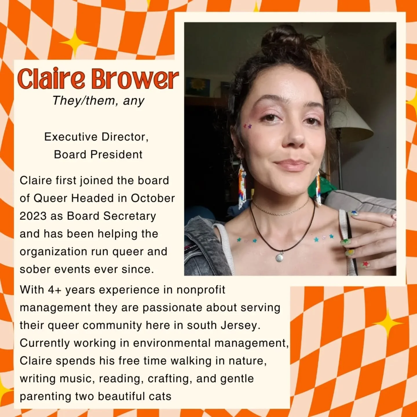 It's been awhile since we introduced ourselves! Meet the current members of the Queer Headed board, including our most recent addition, Hails Tanaka!

Throughout the years Queer Headed's board has shifted and grown through different seasons and we ar