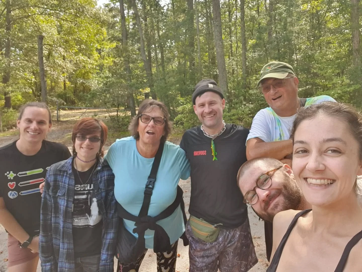 Sunday's nature walk was such a peaceful time, thanks to those who came out, chatted, and saw a sweet little snake 🐍  Keep your eyes out for the next nature walk!