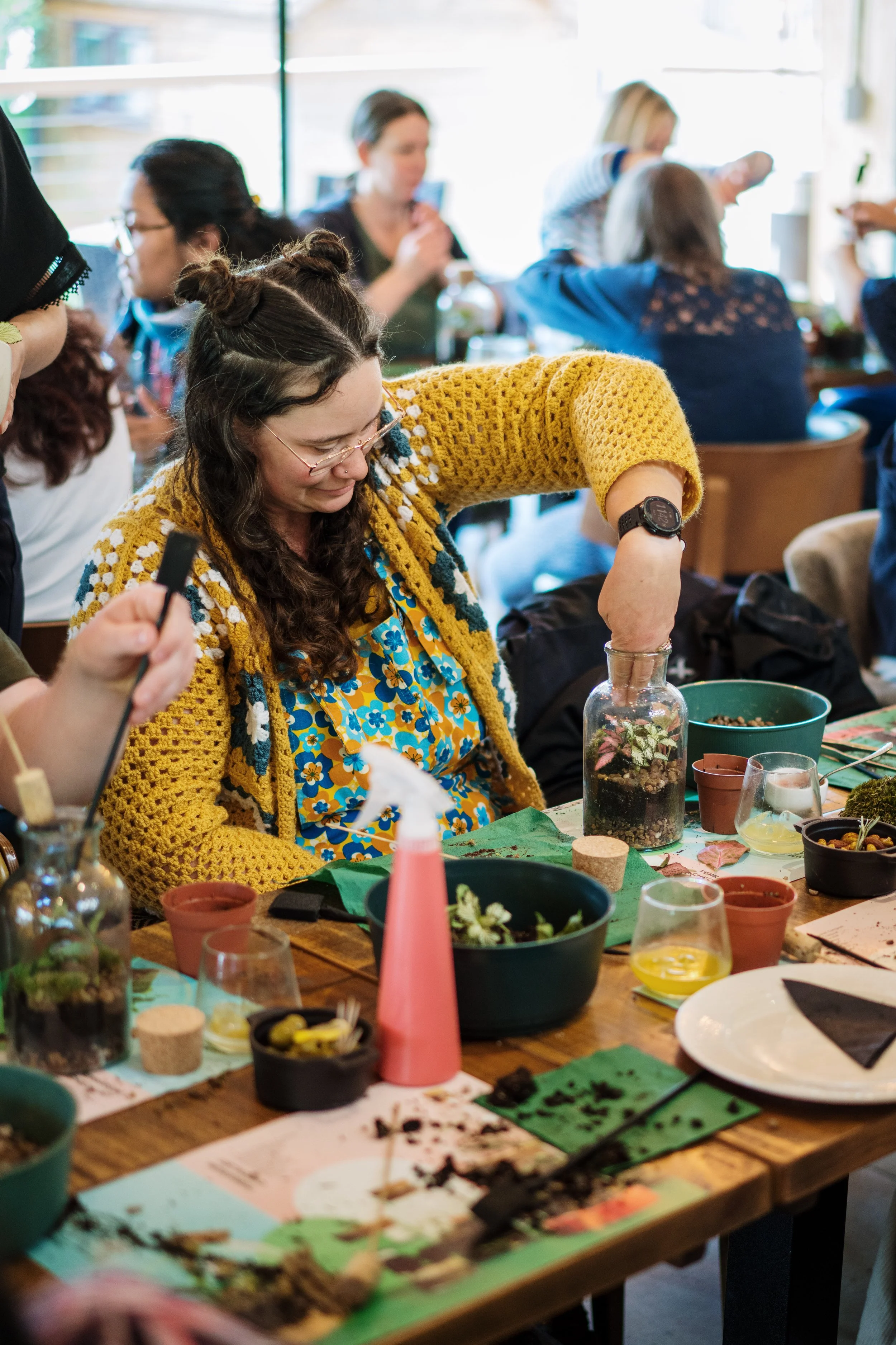 Terrarium Workshop @ Yolk Farm Harrogate