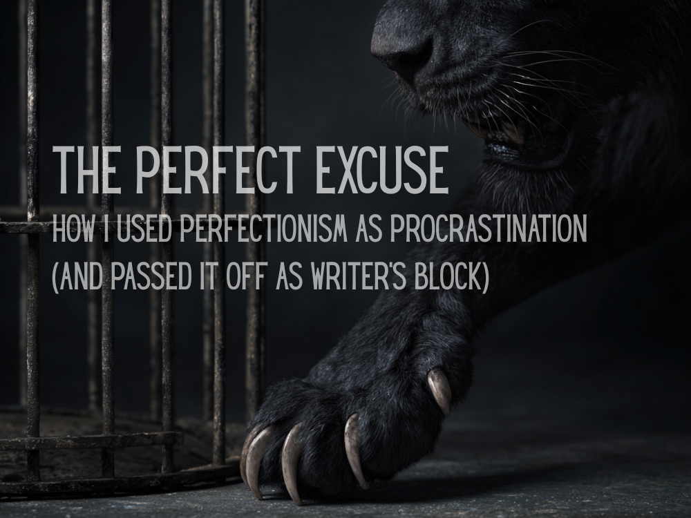 The Perfect Excuse: How I Used Perfectionism as Procrastination (and Passed it off as Writer's Block)
