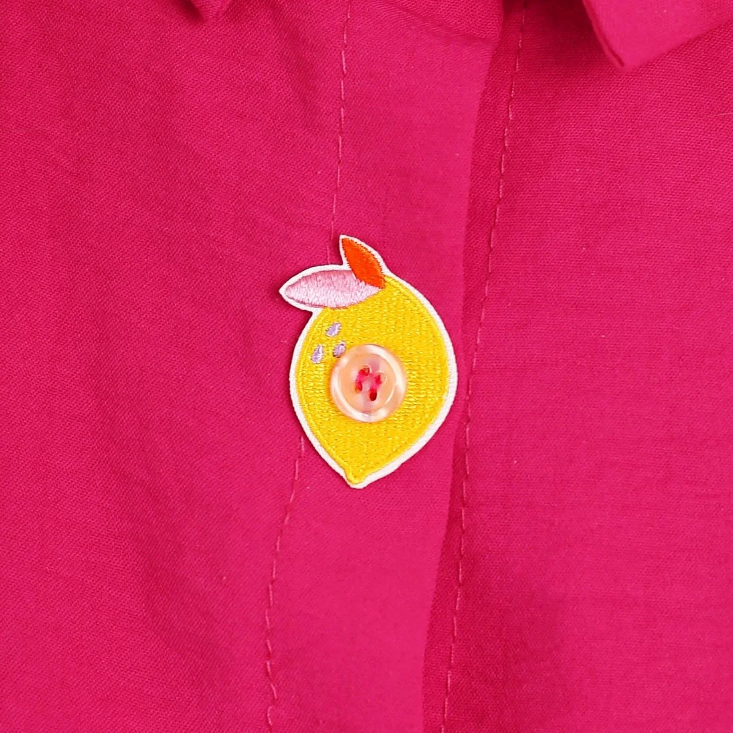 Ornement de bouton -  "Le Citron"