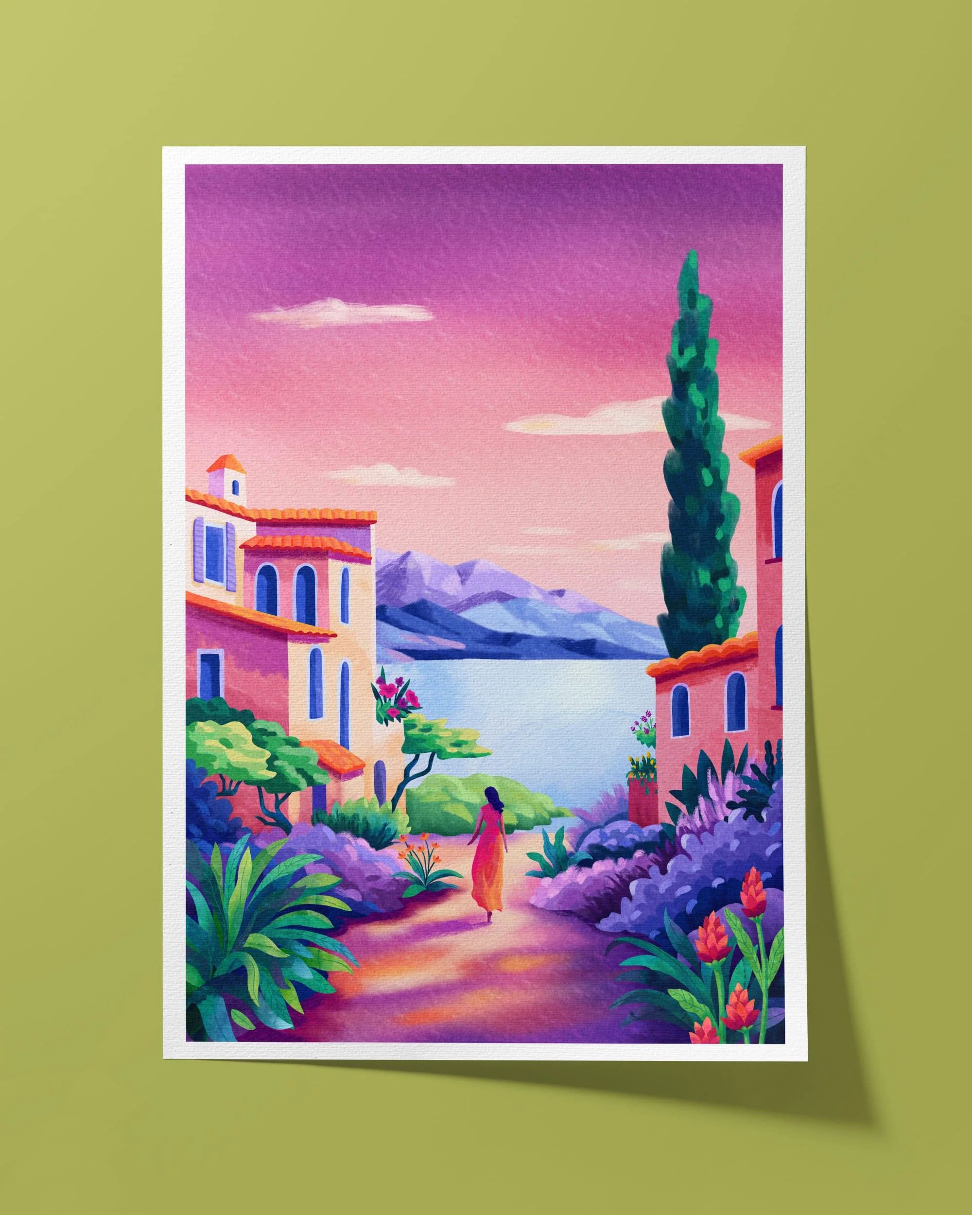 Art Print - "Lumières en Méditerranée"