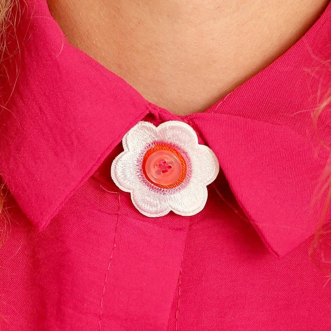 Ornement de bouton - " La Fleur"