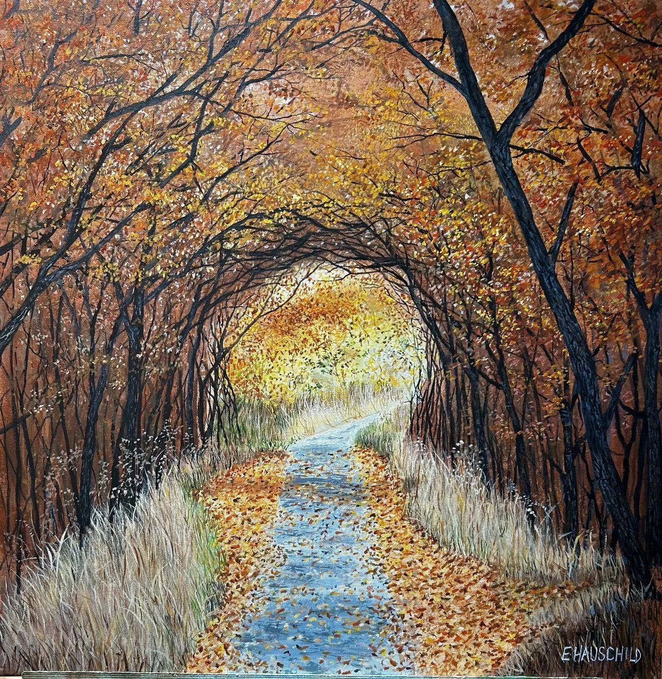 Autumn Sanctuary   24"x 24"