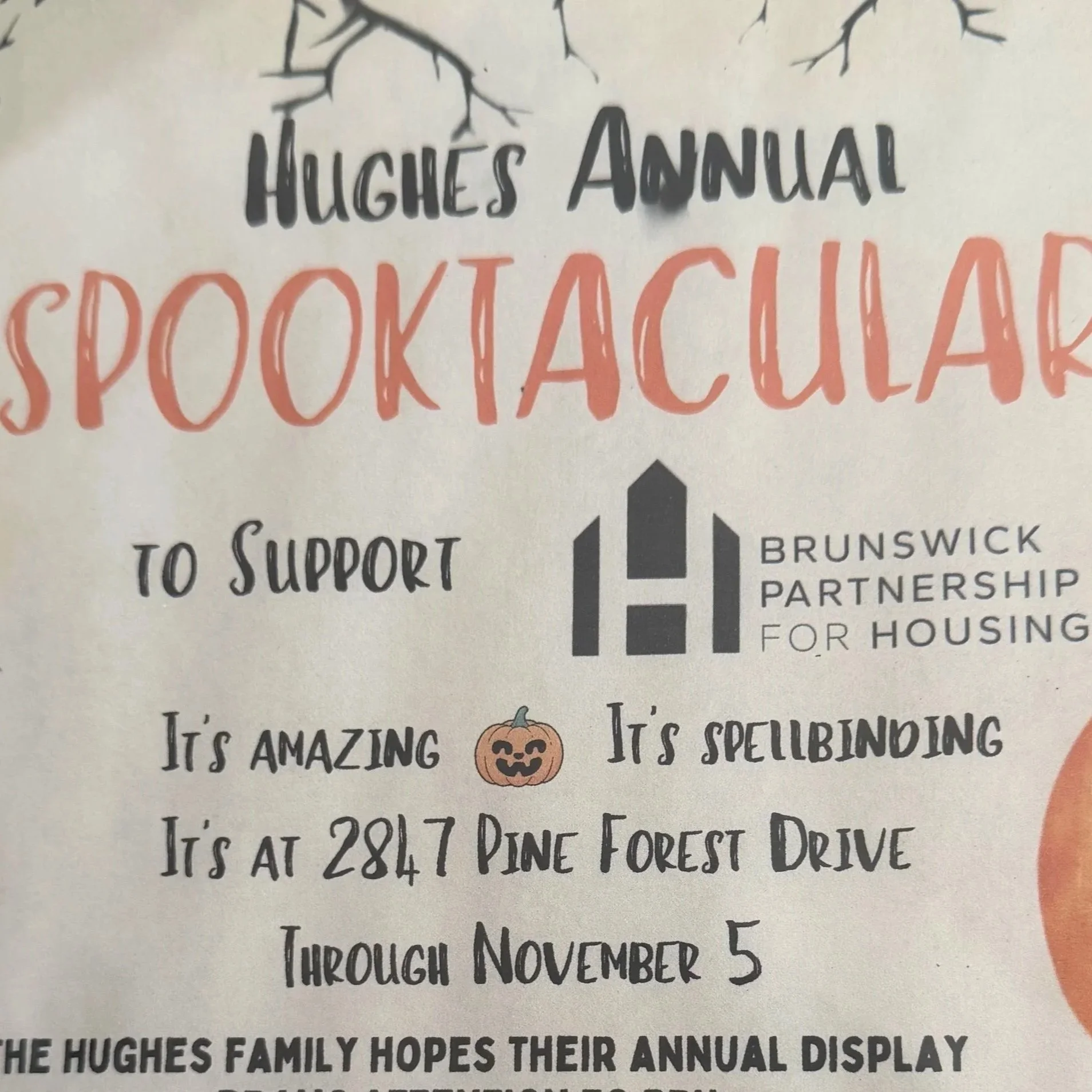 Hughes Annual Spooktacular Supports BPH 