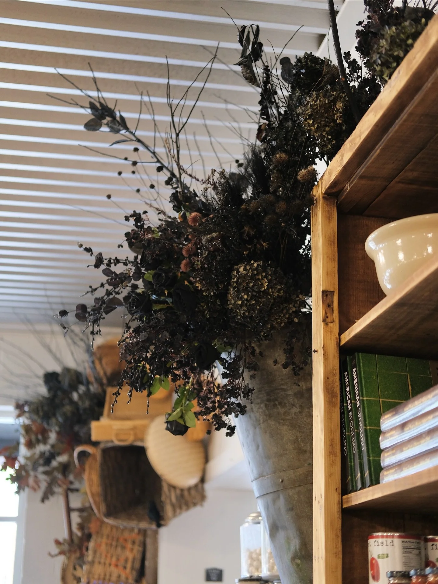 It&rsquo;s that time of year, &amp; we love a D.I.Y. project! With talented friends like @megannwithanh and @thebloemistco anything is possible 🖤 come see the spruced up space, and pick up some specialty candy to hold you over until the big day 🎃👻