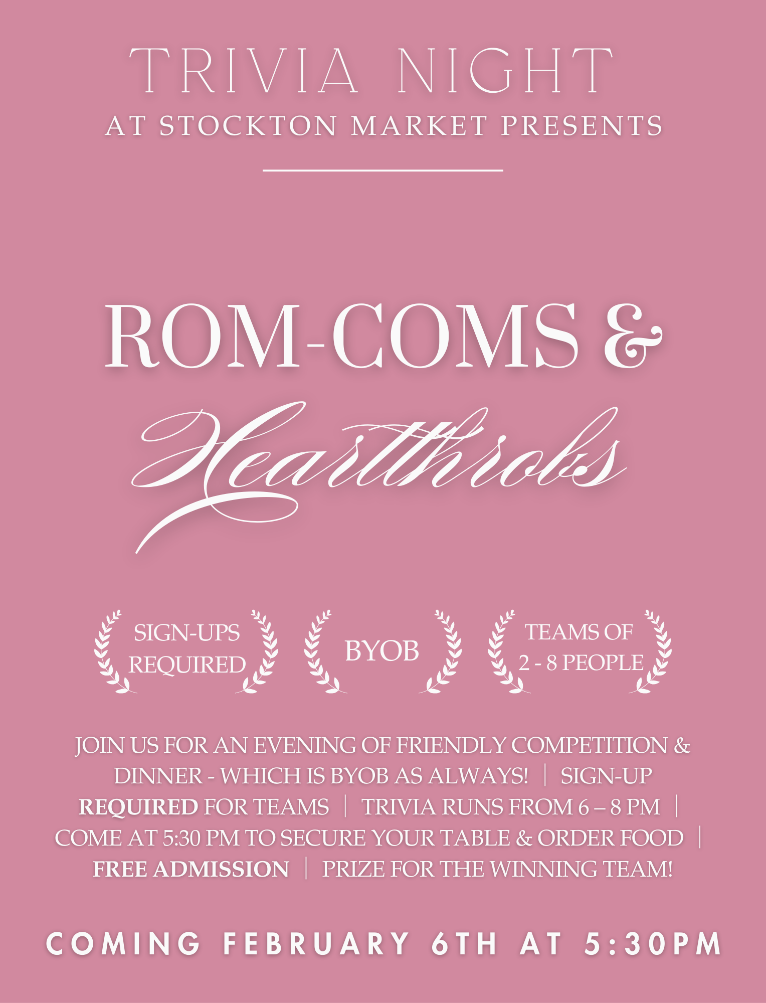 ROM-COMS & HEARTTHROBS TRIVIA