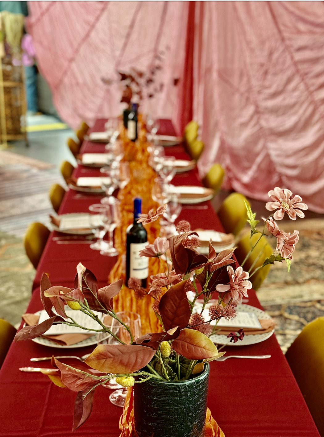 Story Course Dinner Set Up - Midnight Theatricals 