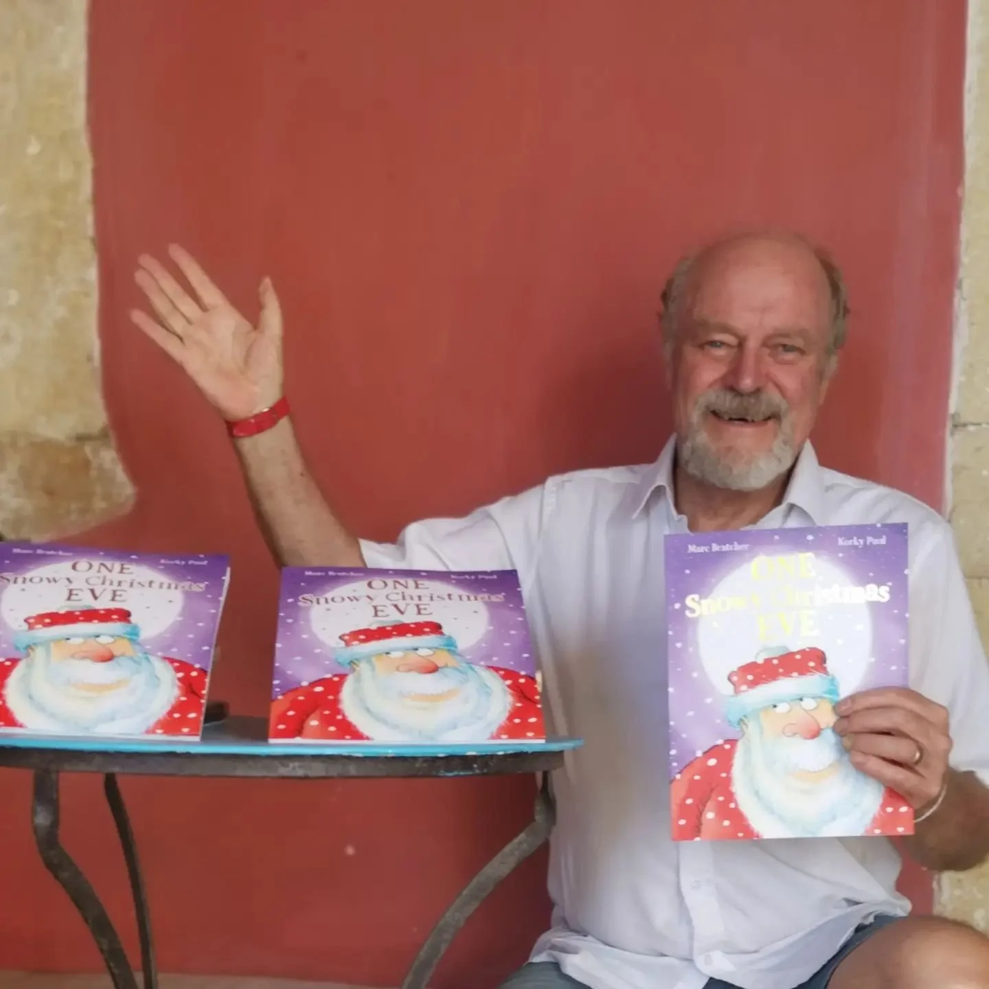 ONE Snowy Christmas EVE a bearded bloke, awoke with a truly great idea...
The kind that comes just once a year....