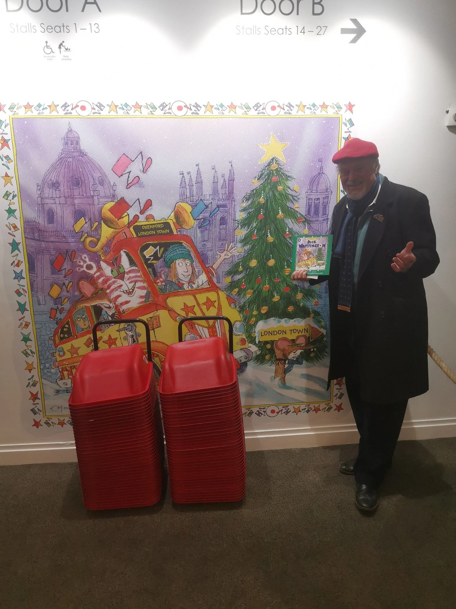 Dick Whittington oh yes it is oh no it isn't oxid players panto do go to see it...