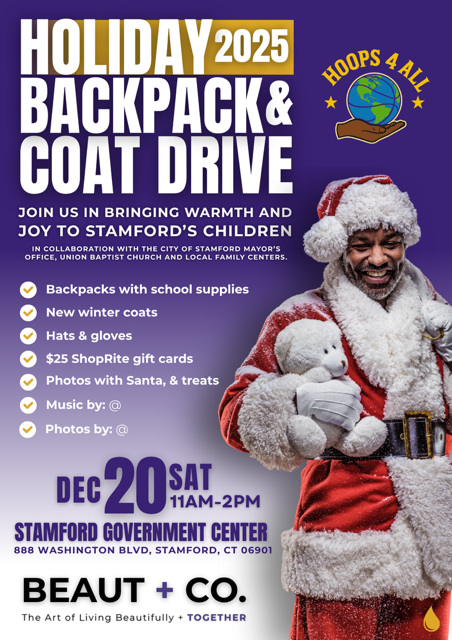 HOLIDAY 2025 BACKPACK & COAT DRIVE