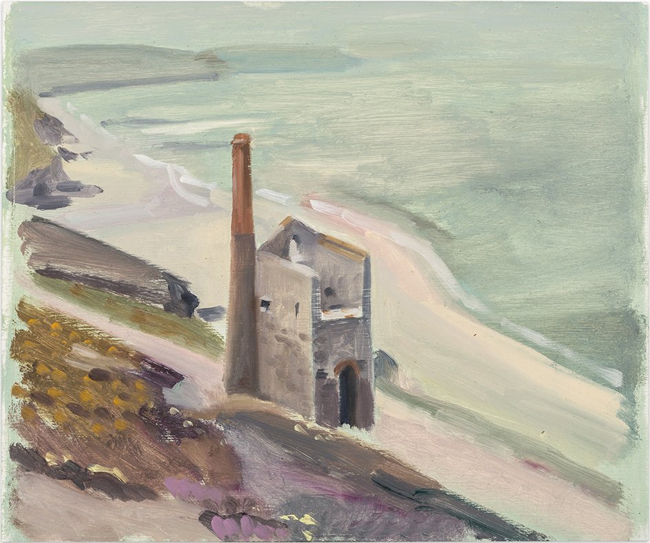 Towanroath Engine House Shaft, 2021, oil on hardboard, 12x10in, 30x26cm, 120dpi.jpg