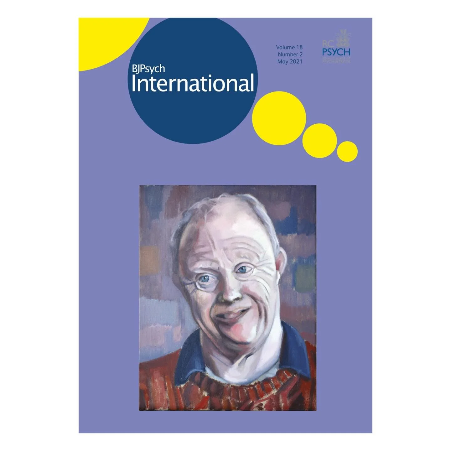 A painting I did of Marcus that made it onto the front of the British Journal of Psychiatry International. 

#britishjournalofpsychiatry #marcushanlin #carehomeportraits #georgejhardingportraits #portraitpaintinguk