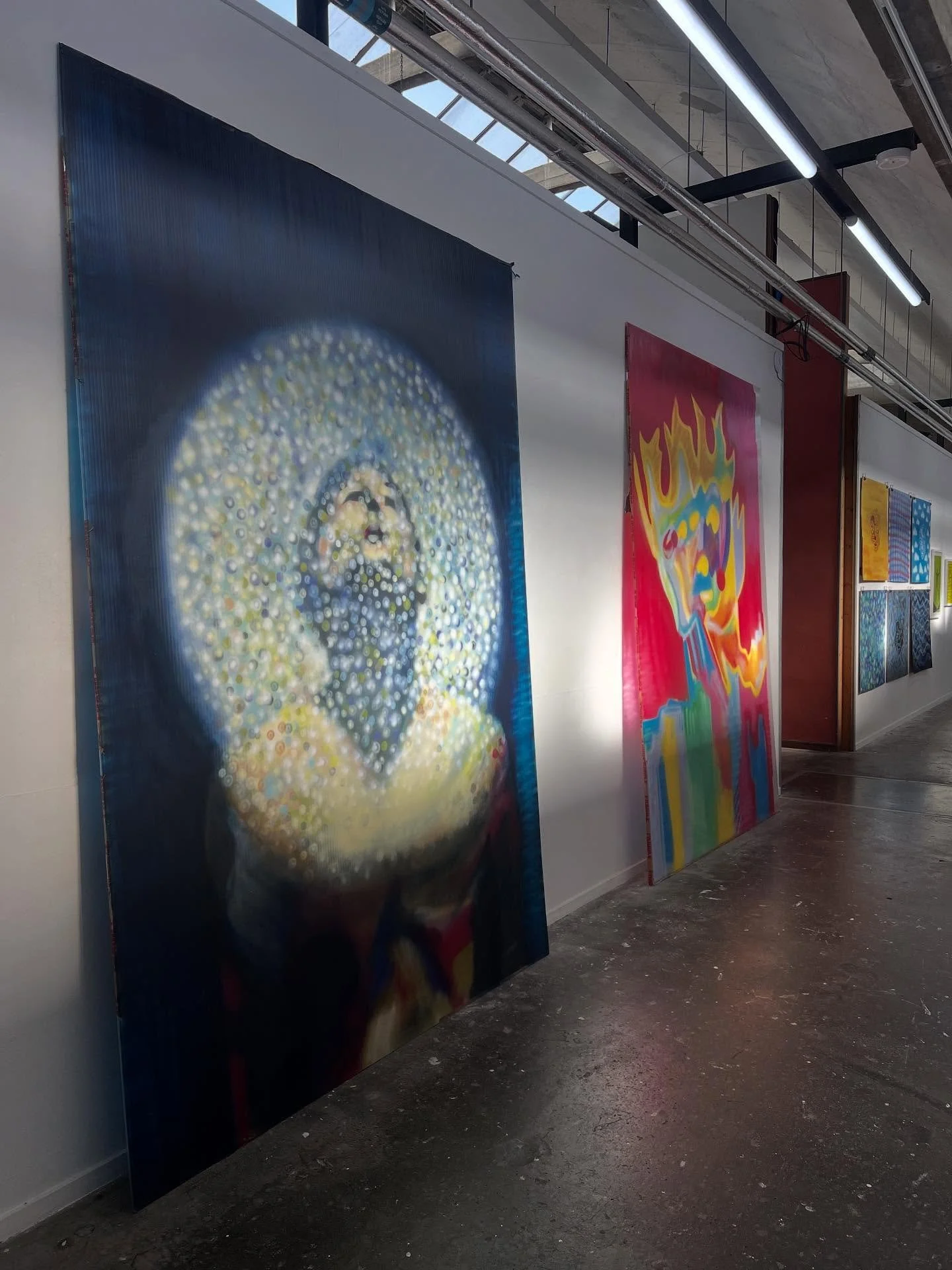 Two of my spray paintings on twin wall in my latest show pixelated personas at spike island studio test space

#spikeislandstudios #twinwall #hardiestreetart #bristolartexhibition #bristolartist #bristolexhibition #bristolspraycanart #bristolspraypai