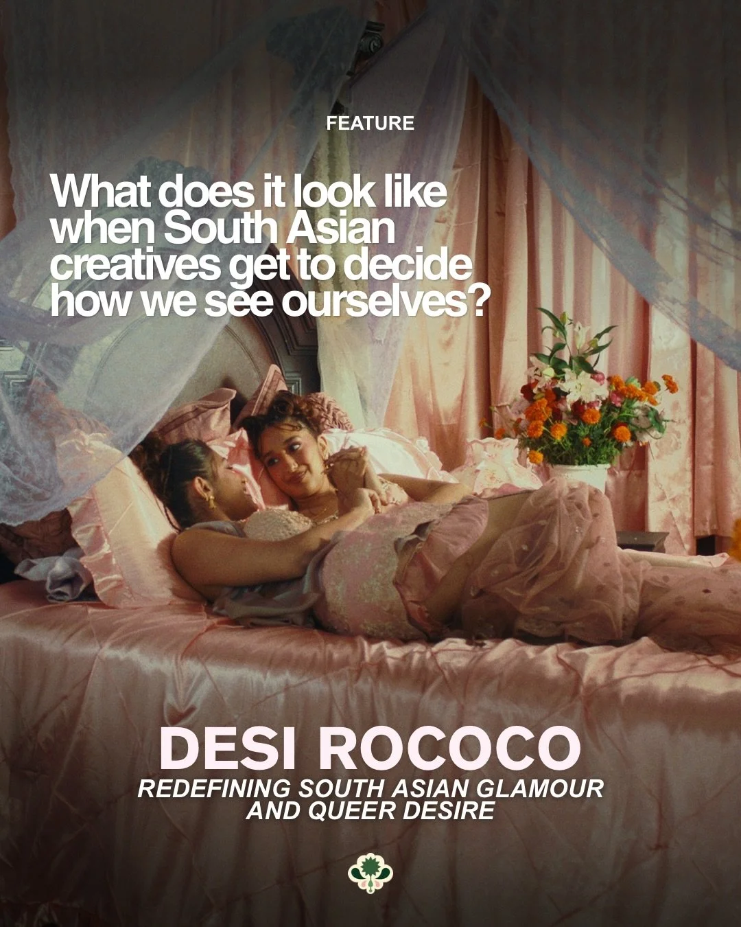 Desi Rococo for @kajustudios ft. @raveena_aurora &amp; @avaraellorie ⚜️🪷

What happens when South Asian jewellery, Rococo aesthetics and queer desire come together? We take a closer look at Desi Rococo, the latest campaign from Kaju Studios and Junk
