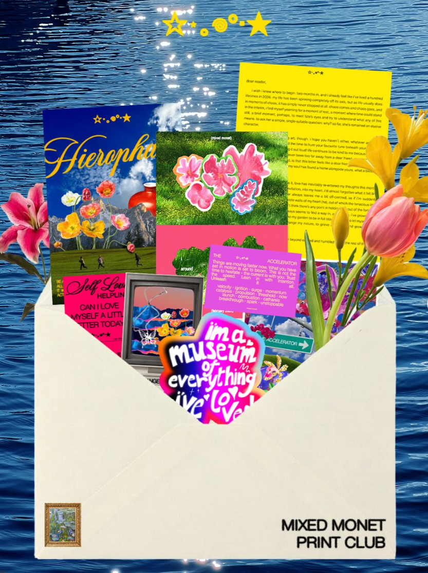 Mixed Monet Print Club