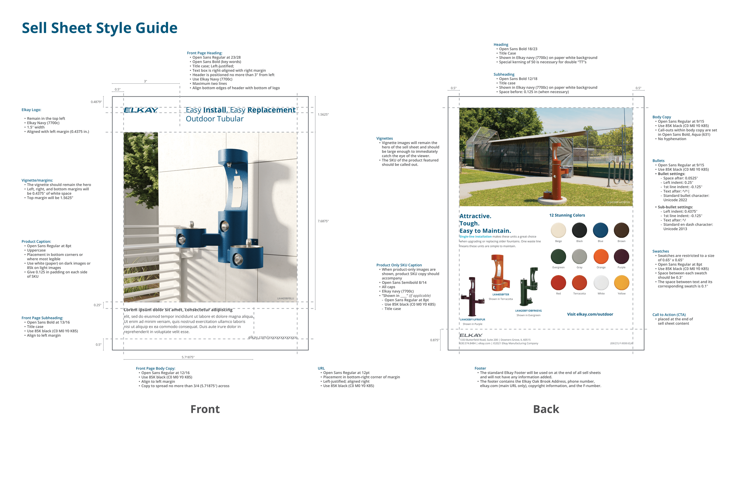 Flyer style style guide