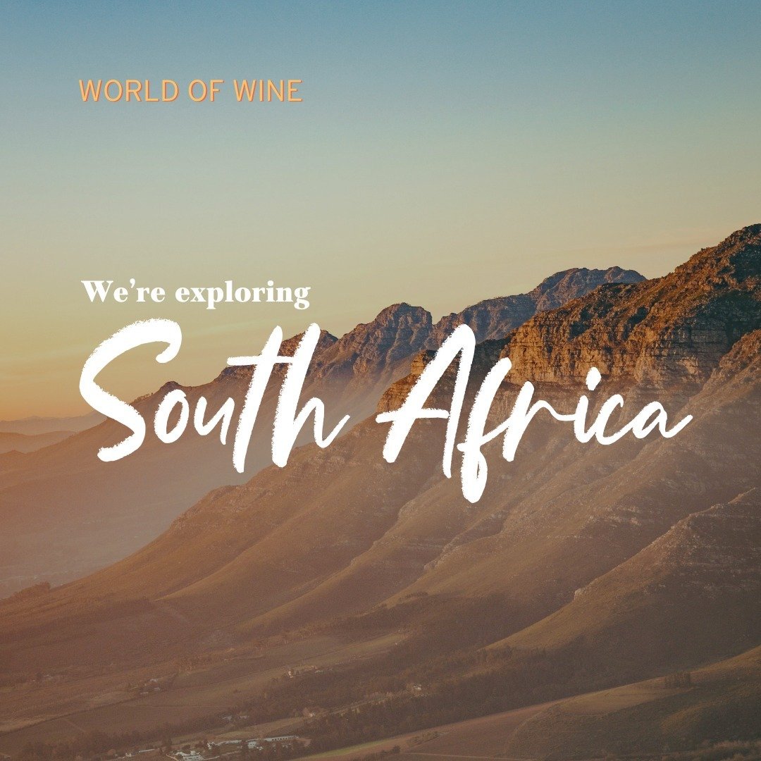 Our World of Wine journey continues to South Africa, one of the top 10 wine-producing countries in the world 🇿🇦
With a wonderfully diverse climate, a wide range of grape varieties and a rich history of winemaking dating back to the 17th century, it