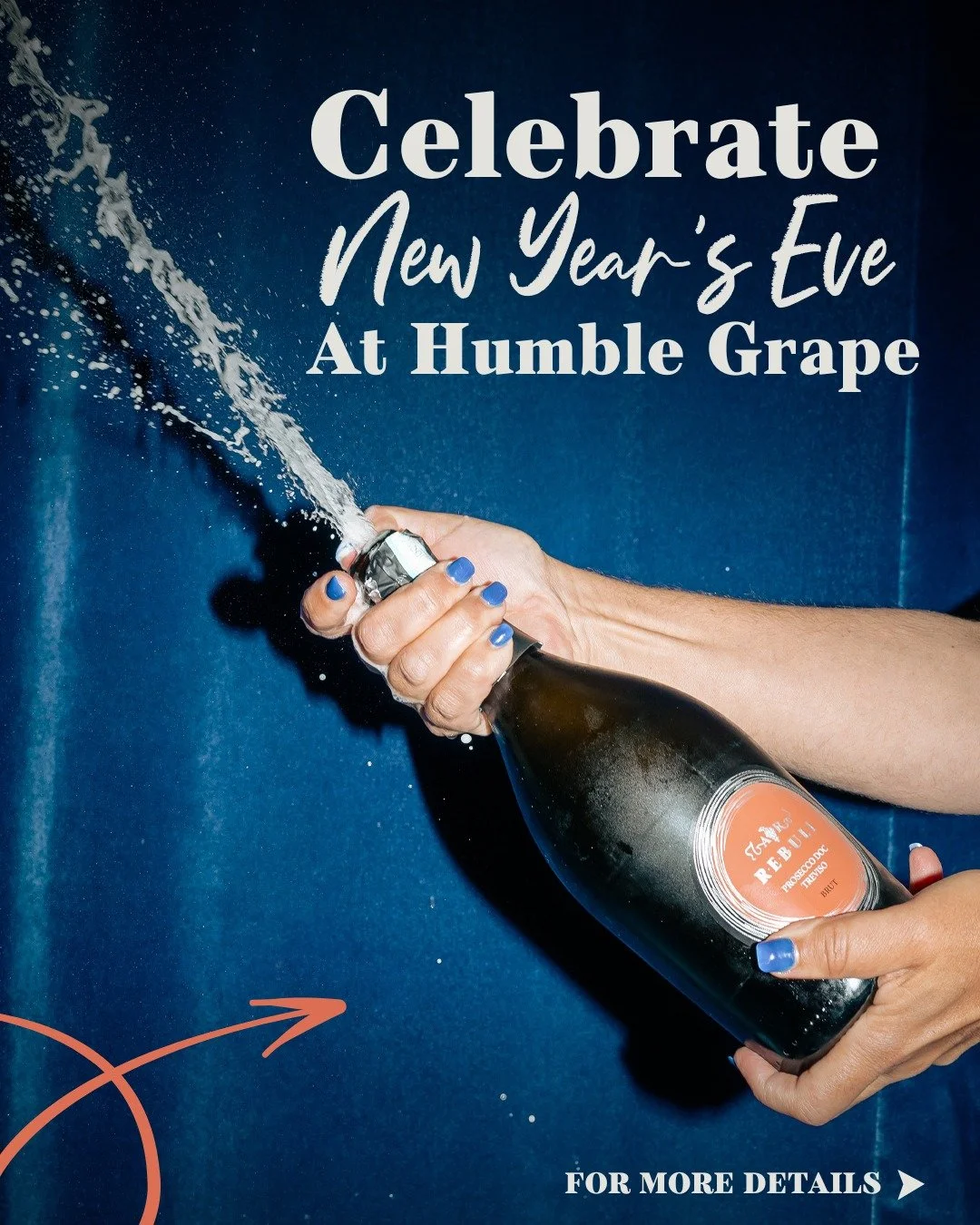 Book Now and toast to 2026 and join us for a celebration before the clock strikes midnight! ✨

*Only available at Humble Grape Battersea, Islington and Canary Wharf. These venues will be open until 12.30am; the kitchen closes at 10.30pm.

#NewYearsEv