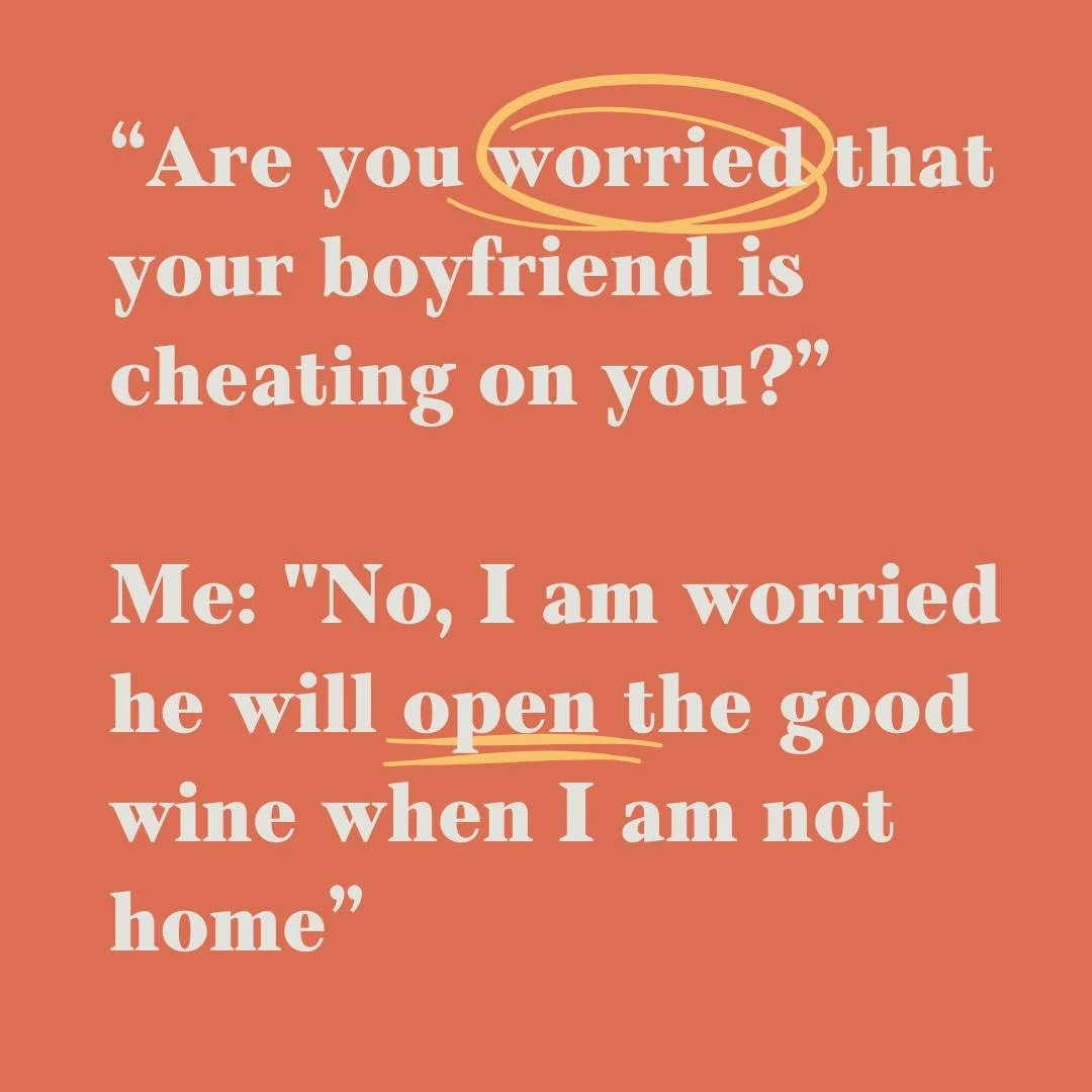 Can trust him with your life but not with the good wine 

#wine #swirlyourwines #winelover #goodwine #boyfriendmeme #boyfriendnquote