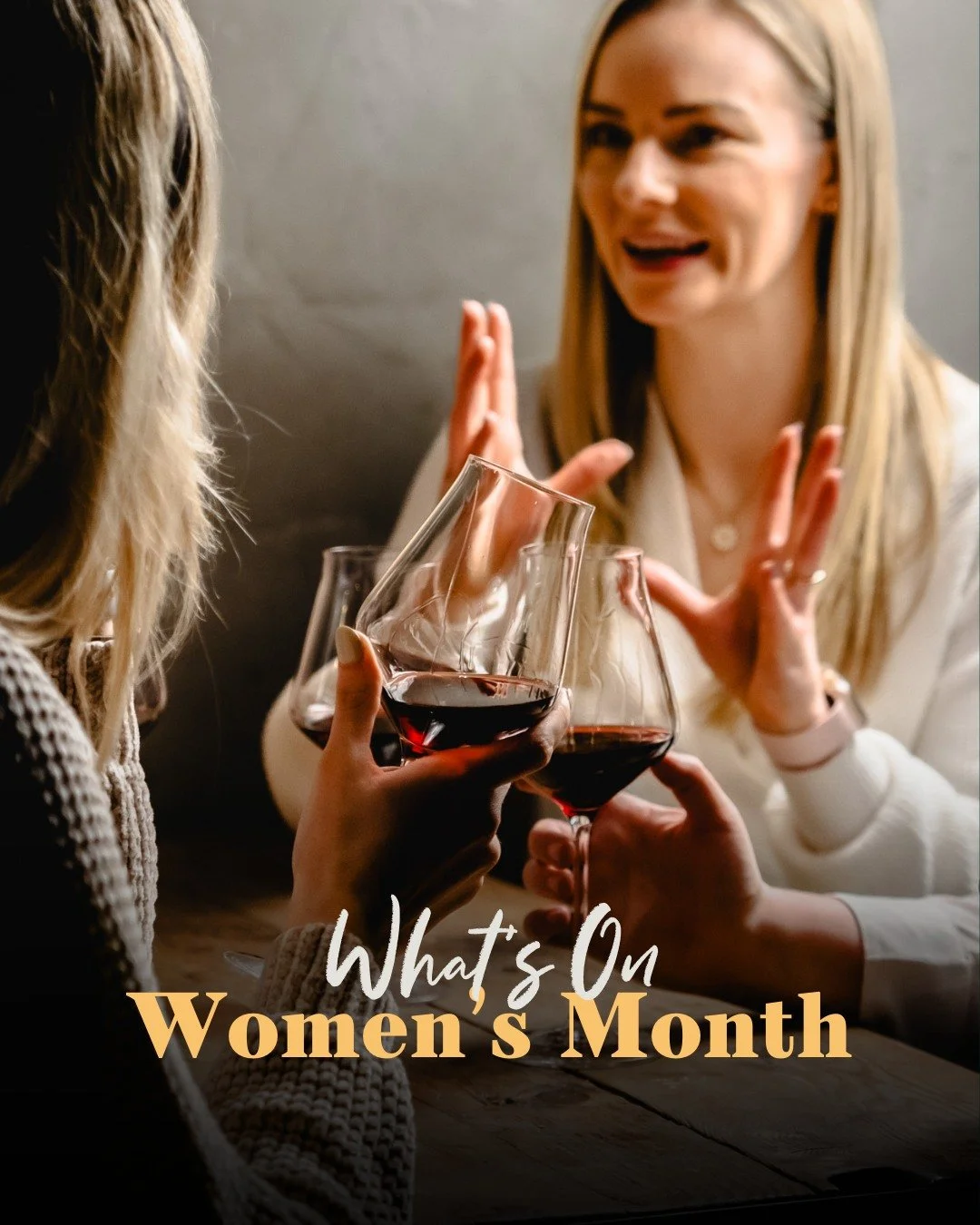 This March, we're celebrating Women's Month the only way we know how: with stunning wines, deals, offers, and events that honour the women whose craft, grit, and passion turn vineyards into legacies 🍇

Here's what we've got going on:
🥂 Free glass o