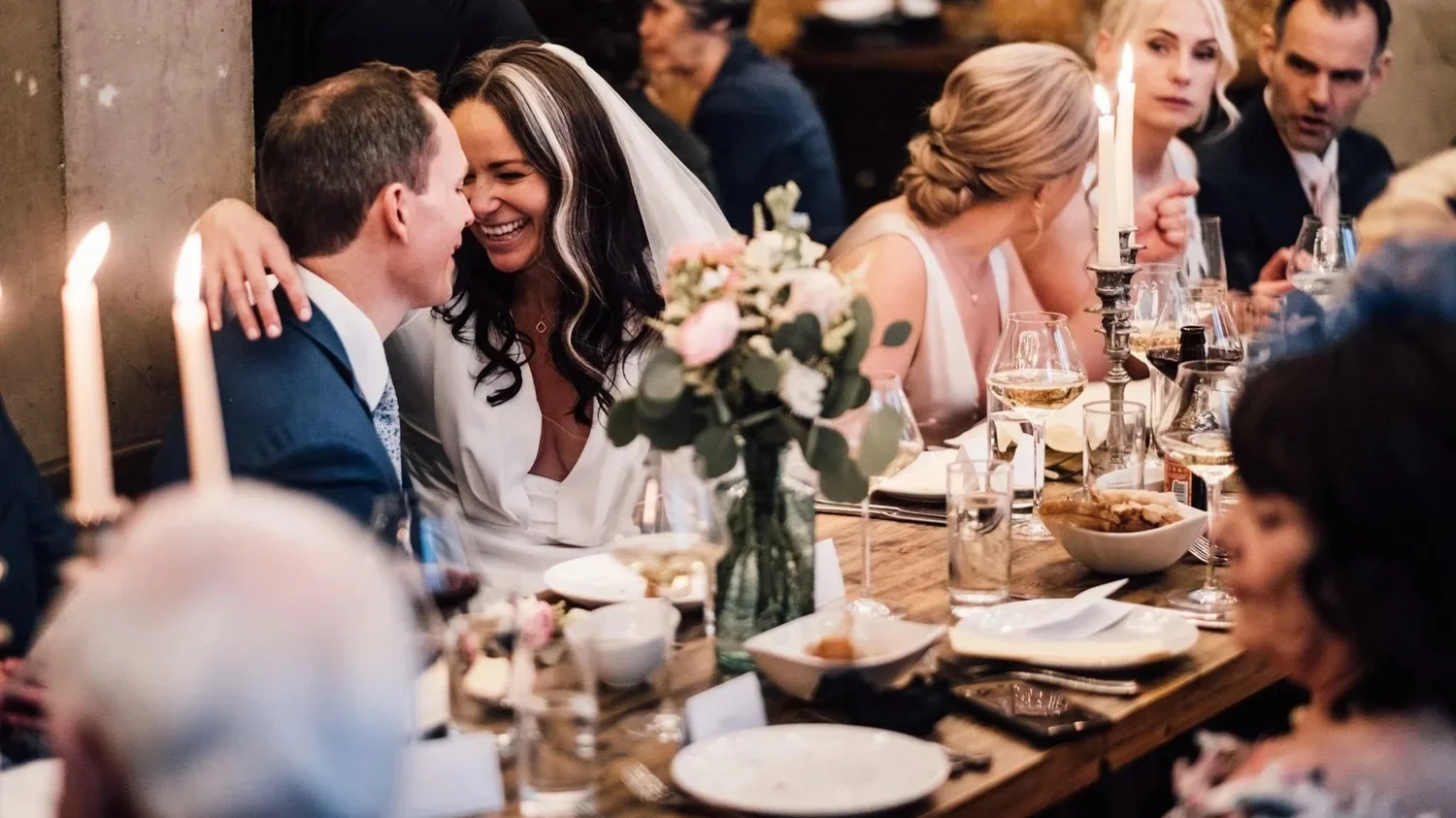 intimate wedding at st brides