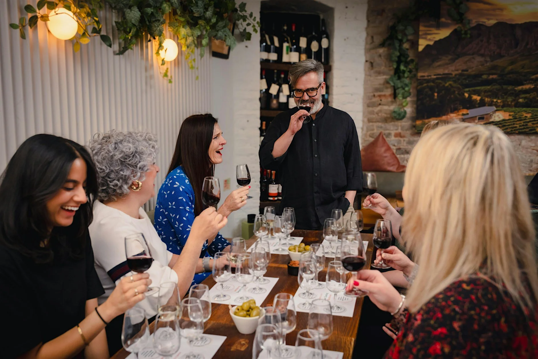 Bordeaux wine tasting