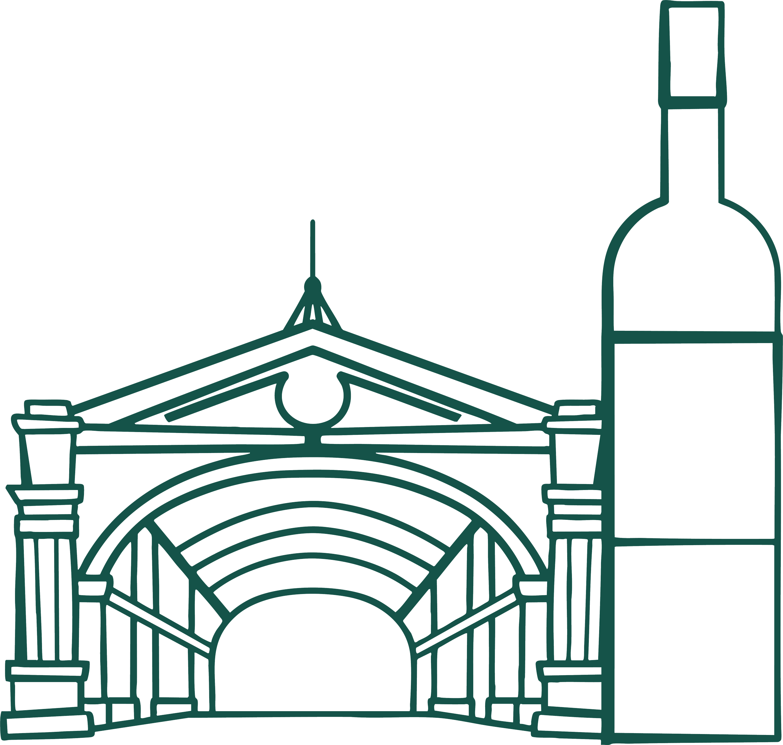 A stylized, minimalist map outline of Toronto, Canada, including notable streets and areas, with a bold city name and decorative elements.