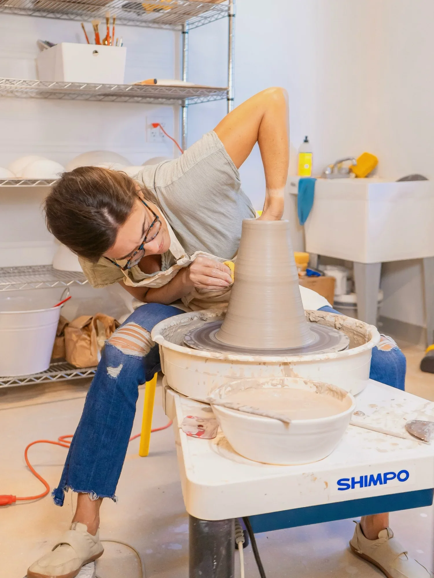 Workshop | Wheel Throwing for All Levels 4-Week (Wednesdays in January)