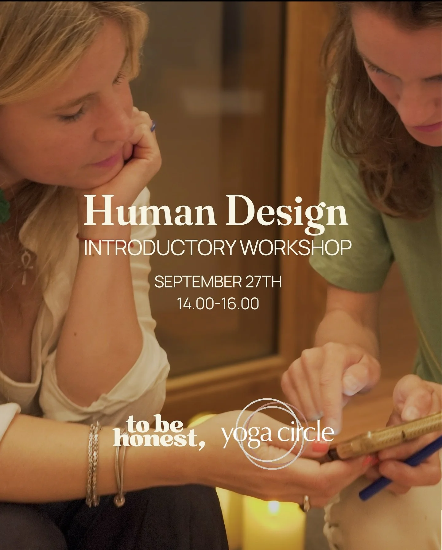 🔔New Human Design Workshop at Yoga Circle! @yogacircle.amsterdam 

📅 September 27th
🕑 14:00&ndash;16:00

For those curious to discover Human Design for the first time, and for those ready to go deeper into their chart, find clarity, and reconnect 